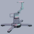 3rdRender.png Sci fi Robotic Arm and Picking Machine