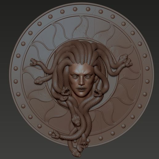 Meduza Head 3D model