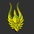 2.png Dragon 3d Relief STL