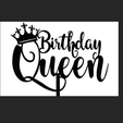 birthdayqueen.png Birthday Queen Topper