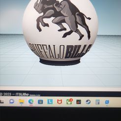 20230527_094051.jpg STL file lithophanie buffalo bills・Template to download and 3D print