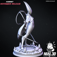 1000404155.png Hornet | Hollow Knight | Silksong | Version Nial3d | STL Figure
