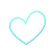 1.png Wonky Heart Cookie Cutters | STL Files