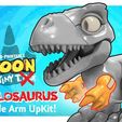 Boon_Allosaurus_6.jpg (Arms ONLY) Boon the Tiny T. Rex: Allosaurus UpKit - 3DKitbash.com