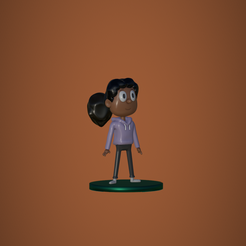 frida-1.png Archivo STL DIORAMA HILDA - FRIDA・Plan imprimible en 3D para descargar