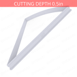 1-7_Of_Pie~6.5in-cookiecutter-only2.png Slice (1∕7) of Pie Cookie Cutter 6.5in / 16.5cm
