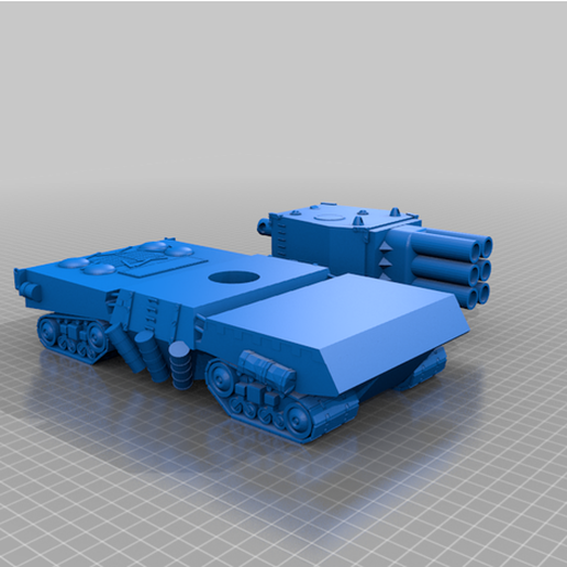 Gerand KB-2 / KV-2 3D model