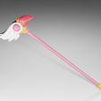 3.jpg 3D Printable Files: Cardcaptor Sakura Clow Staff Sealing Wand