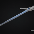 Render2.png Bartok Medieval Skywalker Sword - 3D Print Files