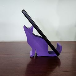 gato_stand.jpg CELL PHONE HOLDER, CELL PHONE HOLDER, CELL PHONE HOLDER, DOG, CAT, PET DESKTOP STAND, UNIVERSAL-IPHONE,ANDROID, TABLET, STAND