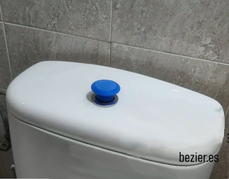 portada tinkercad.jpg Télécharger fichier STL gratuit Bouton poussoir de réservoir de toilette doigts libres • Design à imprimer en 3D, Dobidus