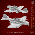 twoplanes.png Soldiers of Vyriya - Ground Attack Aircraft