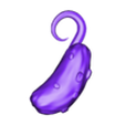 Ornaments-Pickle.stl Christmas Tree Desktop Ornament