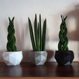 Low-poly-flower-pot-2.png Low poly flower pot