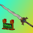 Kris-Sword-promo-3.png Kris Sword From Raya And The Last Dragon | Available With Matching Sword Plinth | By Collins Creations 3D