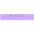BuffaloBills Banner.stl Buffalo Bills banner