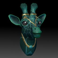 ShopA.jpg Fantasia Fauna Girikirti giraffe 3D model