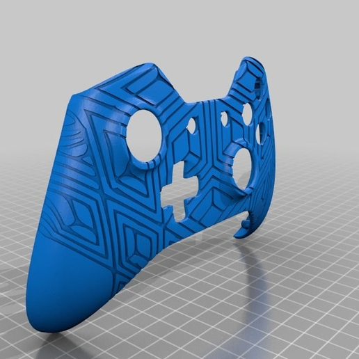 Free Stl File Xbox One S Custom Controller Shell・3d Printing Idea To