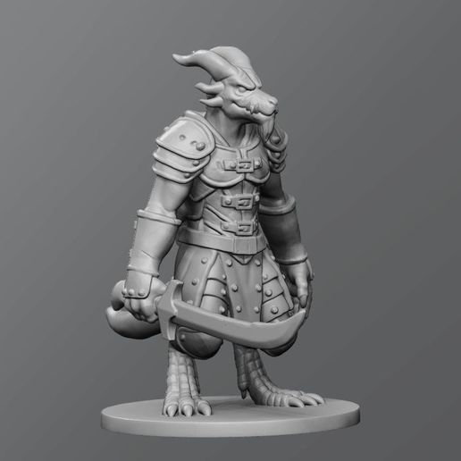 Kobold warrior 3D model
