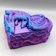 344418274_605397378203865_6582458867543826356_n.jpg STL-Datei Drachen-Schmuckkästchen, Herzkästchen・3D-Drucker-Vorlage zum herunterladen