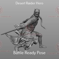 3.jpg Archivo STL Héroe del Desierto - Escala Legión・Plan de impresora 3D para descargar