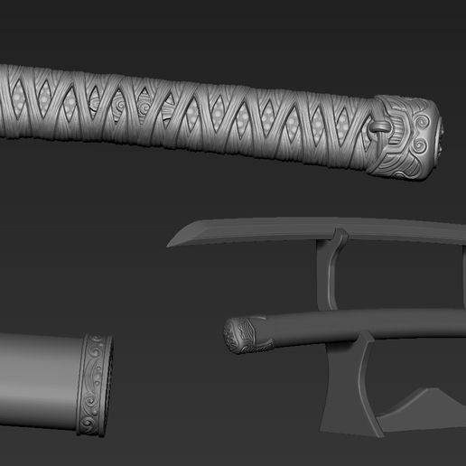 ZBrush Document07.jpg katana 01