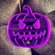 pumpkin_be.jpg STL file Halloween Premium Pumpkin Cookie Cutter・3D printer model to download, OogiMe