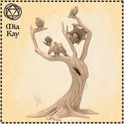 raven-tree.jpg Fichier STL Arbre à corbeaux・Design pour imprimante 3D à télécharger