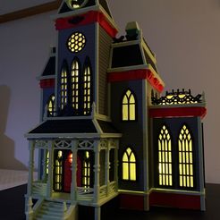 015528033da1295441279fae8551da1ce845c120b3.jpg 3D file Haunted House NO SUPPORT or PAINTING NEEDED・3D printable design to download, fulv