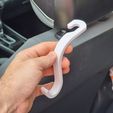 20230520_145320.jpg Archivo STL Percha para asiento de coche・Modelo imprimible en 3D para descargar