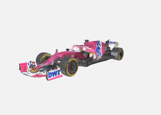 ミニカー MINICHAMPS BWT RACING POINT RP20 2020 ミニチャンプス 1/43 BWT レーシング ポイント F1 チーム メルセデス