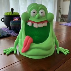 Slimer And the Real Ghostbusters Candy Bowl
