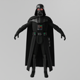 Vader0001.png Darth Vader Lowpoly Rigged