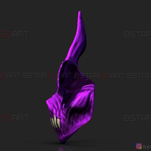 001i.jpg Corpse Husband Mask - Rabbit Face Mask - Halloween Cosplay 3D print model