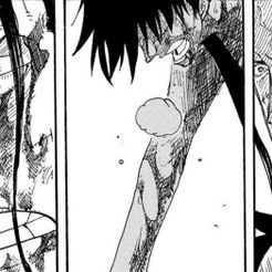 Luffy-vs-Crocodile.jpg One Piece Manga Color Print - Luffy vs Crocodile