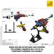 9.jpg Fallout Weapon Set Bundle - 3 Printable Models Set - STL - Personal Use