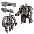 Dreadnought-of-contempt-egypt-sample-1-Mystic-Pigeon-Gaming.jpg Entombed War Knight | Wargame Proxy | Varied Weapon Options