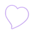 heart2.stl #valentine Bundle of 10 Heart designs Cookie Cutters