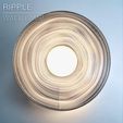RIPPLE_wall-light_dark-front.jpg RIPPLE  |  Wall Lamp
