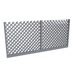 pagartos.png Metal Fence grid Diorama 1/64 1:64 Scale