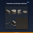 01_hero.png Коллекция шкатулок и хранилищ - 6 моделей STL Bundle