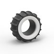 1.jpg 3D file Diecast Dune buggy Whitewall rear tire Version 1 Scale 1:25・3D printer model to download