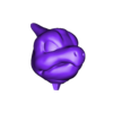 Charmeleon_Head.stl Чармандер, Чармелеон, Чаризард - Эволюционная стая! - Покемоны - FanArt