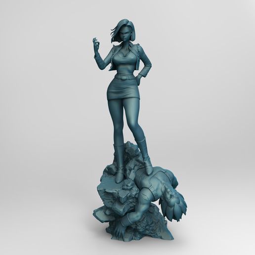 Android 18 - Dragon Ballz 3D model