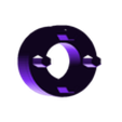 TE37 14INCH NUT.stl RAYS TE37S 14" 1/24 scale