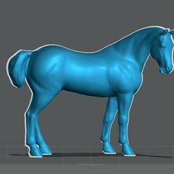Archivo STL gratuito Figura de caballo de juguete impresa en 3D (dos  mitades) 🎲・Design para impresora 3D para descargar・Cults