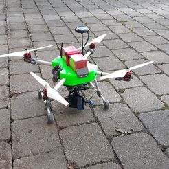 20190709_205408.jpg Archivo STL gratis Drone - Quadrocopter・Objeto imprimible en 3D para descargar