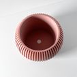 misprint-0042.jpg The Surno Planter Pot with Drainage | Tray & Stand Included | Modern and Unique Home Decor for Plants and Succulents  | STL File