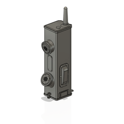 Capture.png STL file SCR536 hand held "handie talkie" radio 1/35, 1/48, 1/72, 54mm, 28mm, or 20mm・3D printer design to download