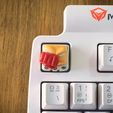 Onepunch_keycaps-2.jpg One punch keycap - Mechanical keyboard